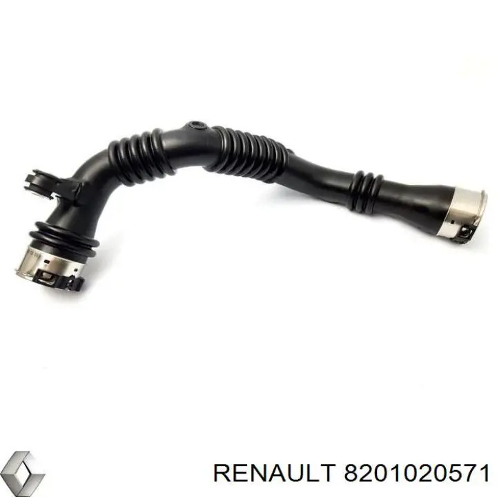 Шланг/патрубок интеркуллера Renault (RVI) 8201020571 ціна, від 26.86 USD