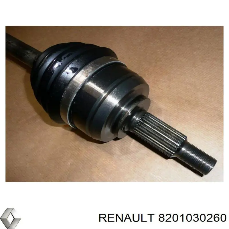 Привід передній лівий Renault (RVI) 8201030260 ціна, від 71.25 USD