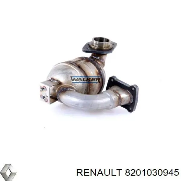 Купити 8201030945 Renault (RVI) Перетворювач відпрацьованих газів