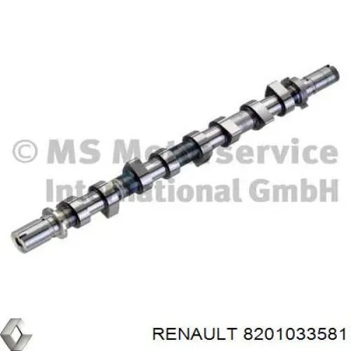 Розподілвал двигуна Renault (RVI) 8201033581 ціна, від 106.46 USD