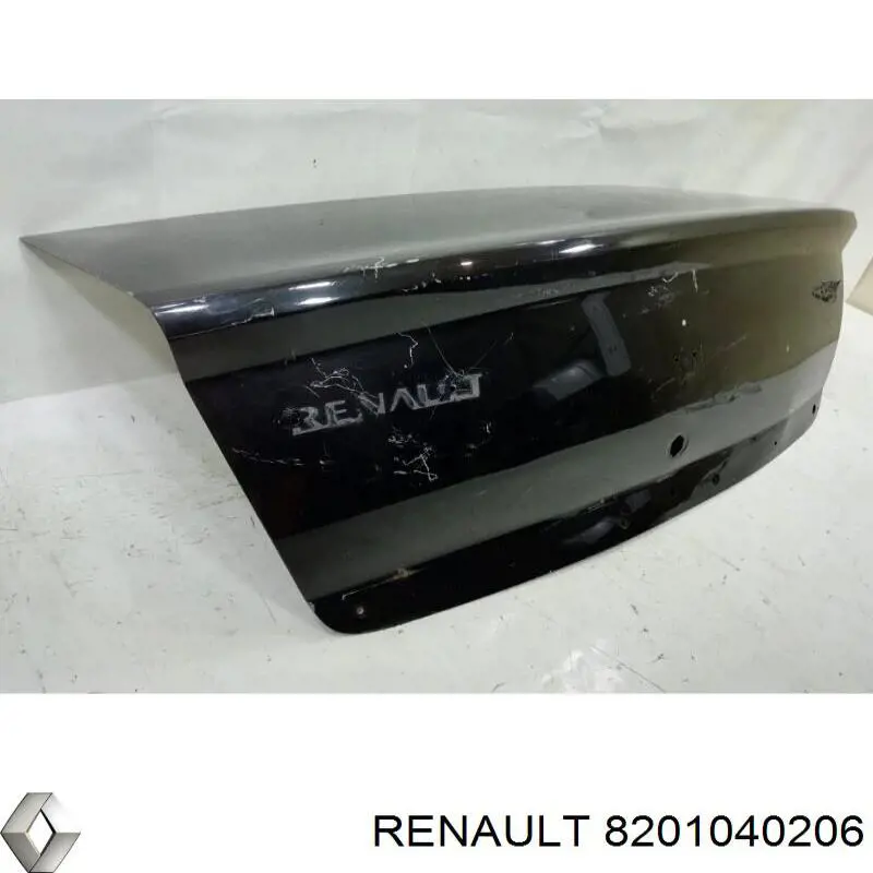 8201040206 Renault (RVI) кришка багажника