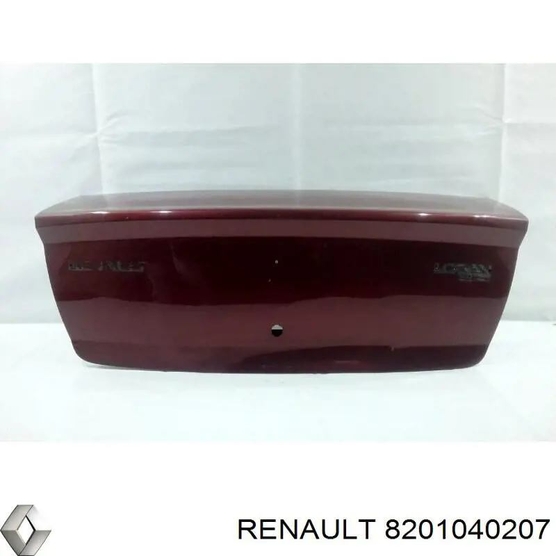 Кришка багажника Renault (RVI) 8201040207 ціна, від 159.87 USD