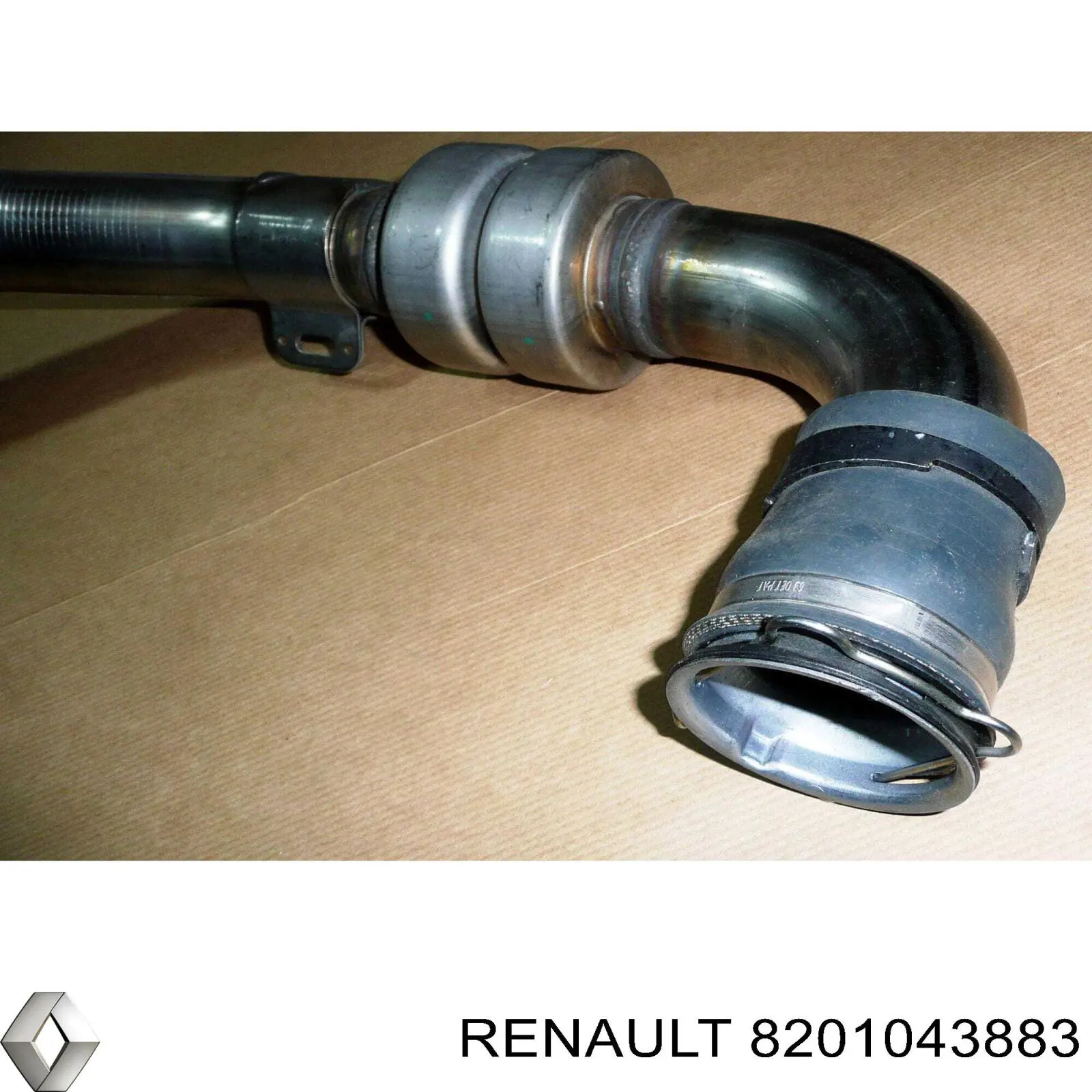 Шланг/патрубок интеркуллера Renault (RVI) 8200493735 ціна, від 61.66 USD