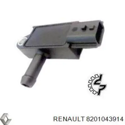 Датчик тиску вихлопних газів Renault (RVI) 8201043914 ціна, від 18.92 USD