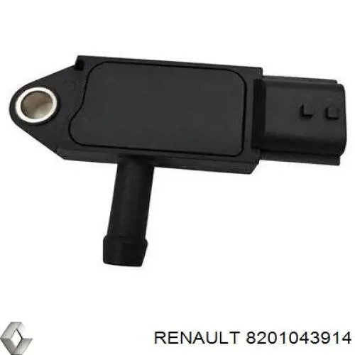 8201043914 Renault (RVI) датчик тиску вихлопних газів