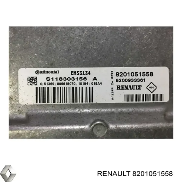  Renault (RVI) 8201051558 ціна, від 193.60 USD