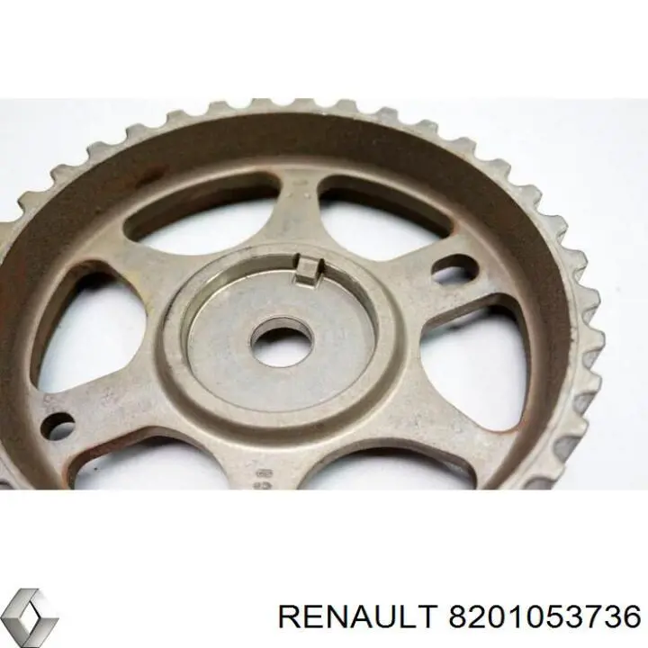 Зірка-шестерня розподільного валу двигуна,випускного 8201053736 Renault (RVI)