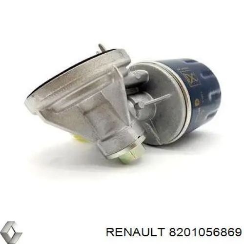 Корпус масляного фільтра Renault (RVI) 8201056869 ціна, від 43.22 USD