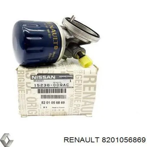 Купити 8201056869 Renault (RVI) Корпус масляного фільтра