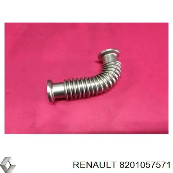 Патрубок радіатора системи рециркуляції ОГ Renault (RVI) 8201057571 ціна, від 26.29 USD