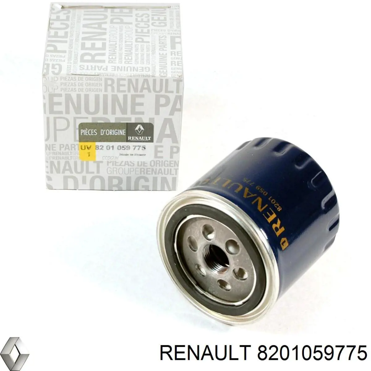 Масляний фільтр двигуна Renault (RVI) 8201059775 ціна, від 9.16 USD