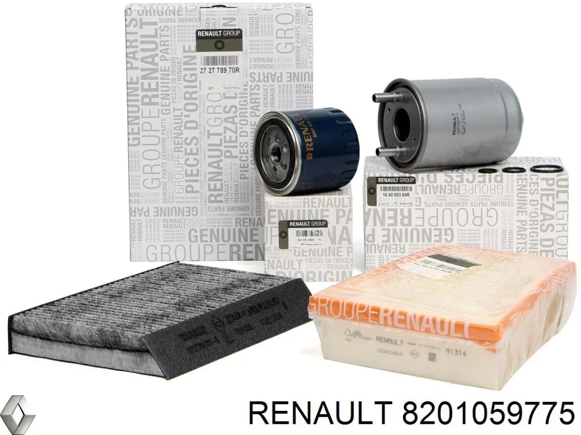 Фільтр масляний Renault (RVI) 8201059775
