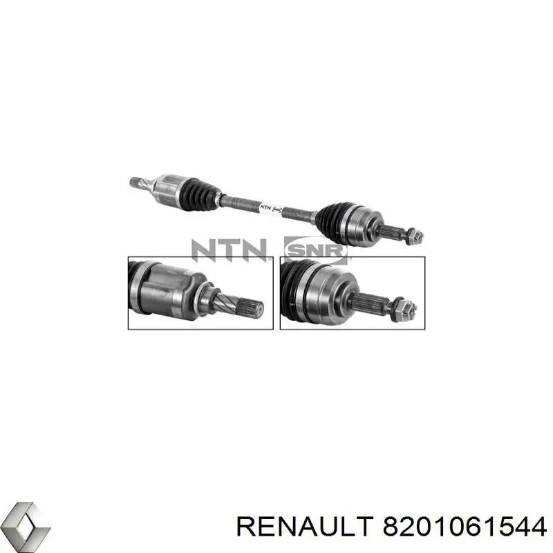 Привід правий Pascal G2R136PC