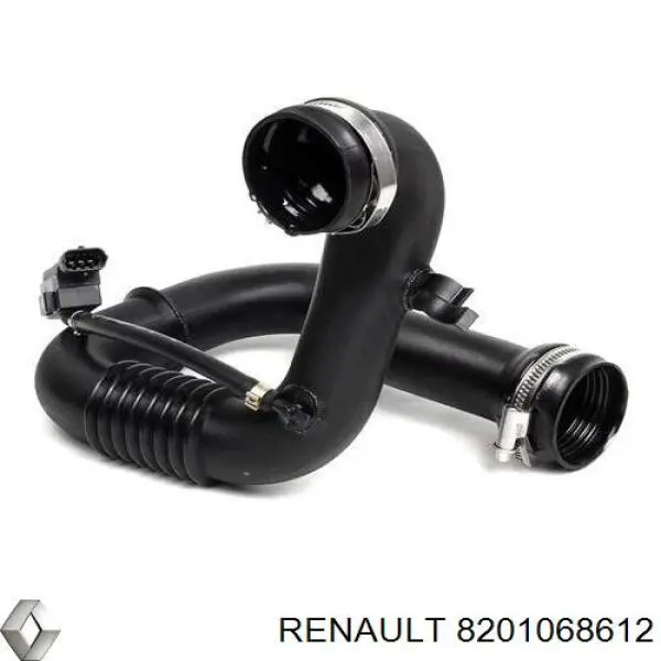 8201068612 Renault (RVI) шланг/патрубок інтеркулера, правий
