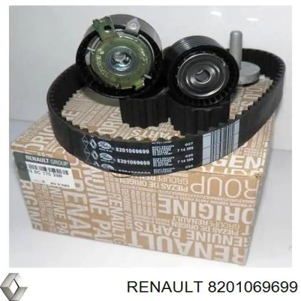 Зубчастий ремінь Renault (RVI) 8201069699 ціна, від 29.34 USD