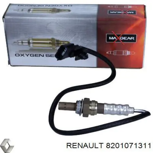 Лямбда датчик кисню Renault (RVI) 8201071311 ціна, від 39.09 USD