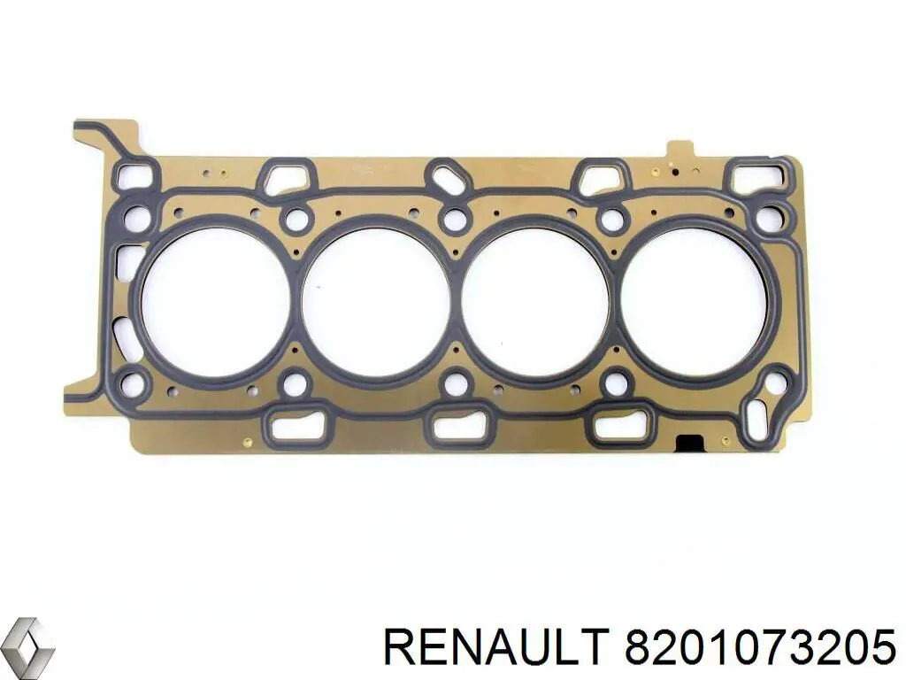 Комплект прокладок двигуна, верхній Renault Koleos (HY0) (Рено Колеос)