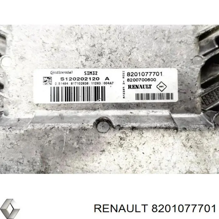8201077701 Renault (RVI) Блок електронного управління