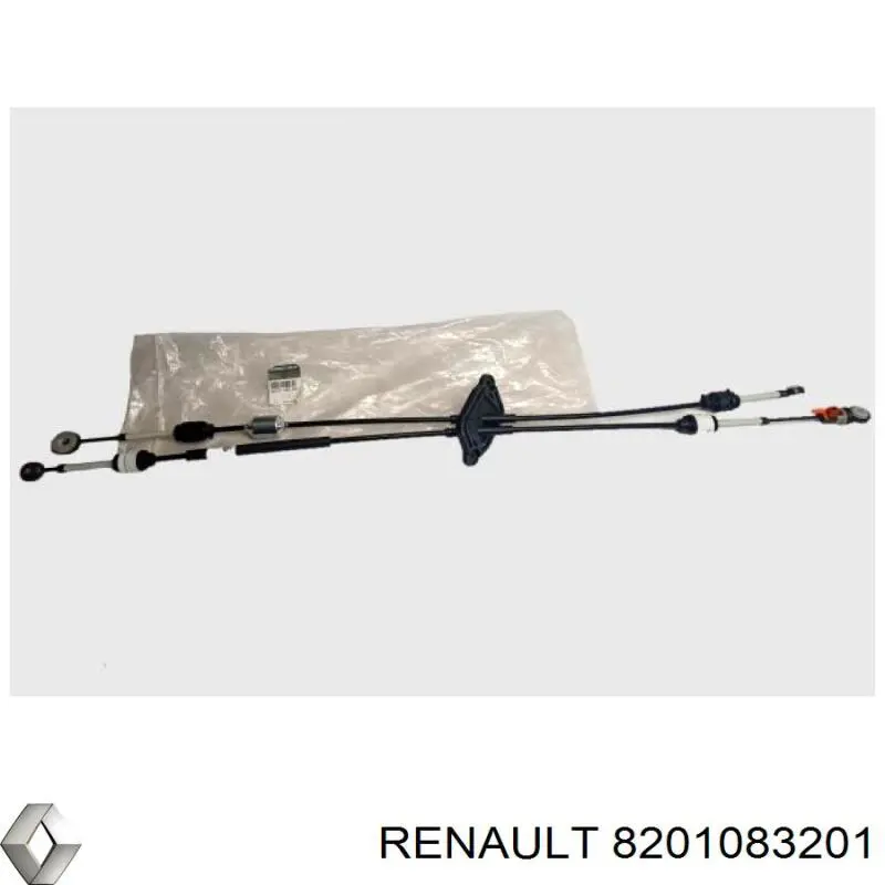 Трос перемикання передач, здвоєний Renault (RVI) 8201083201 ціна, від 73.33 USD