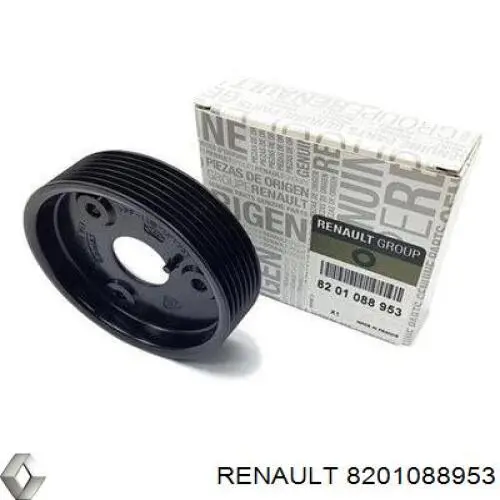Шків насосу гідропідсилювача керма (ГПК) Renault (RVI) 8201088953 ціна, від 31.71 USD