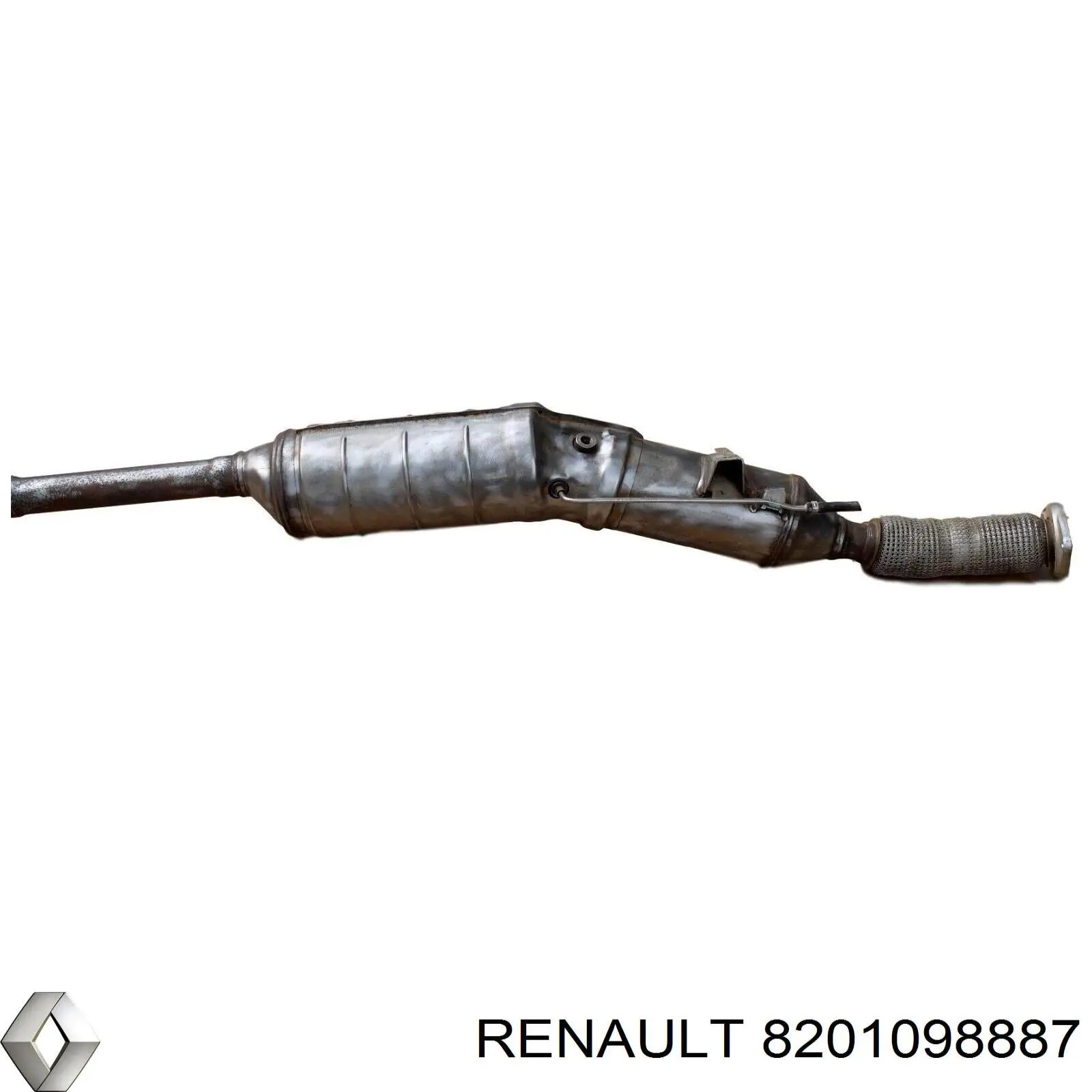 Конвертор-каталізатор (каталітичний нейтралізатор) Renault (RVI) 8201098887 ціна, від 383.24 USD