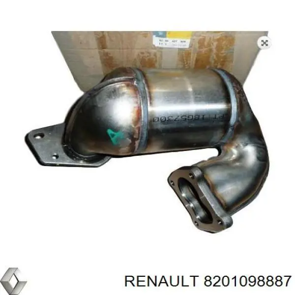 8201098887 Renault (RVI) Каталітичний нейтралізатор відпрацьованих газів