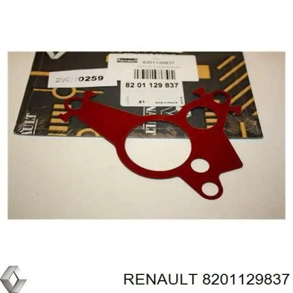Прокладка вакуумного насосу Renault (RVI) 8201129837 ціна, від 11.66 USD