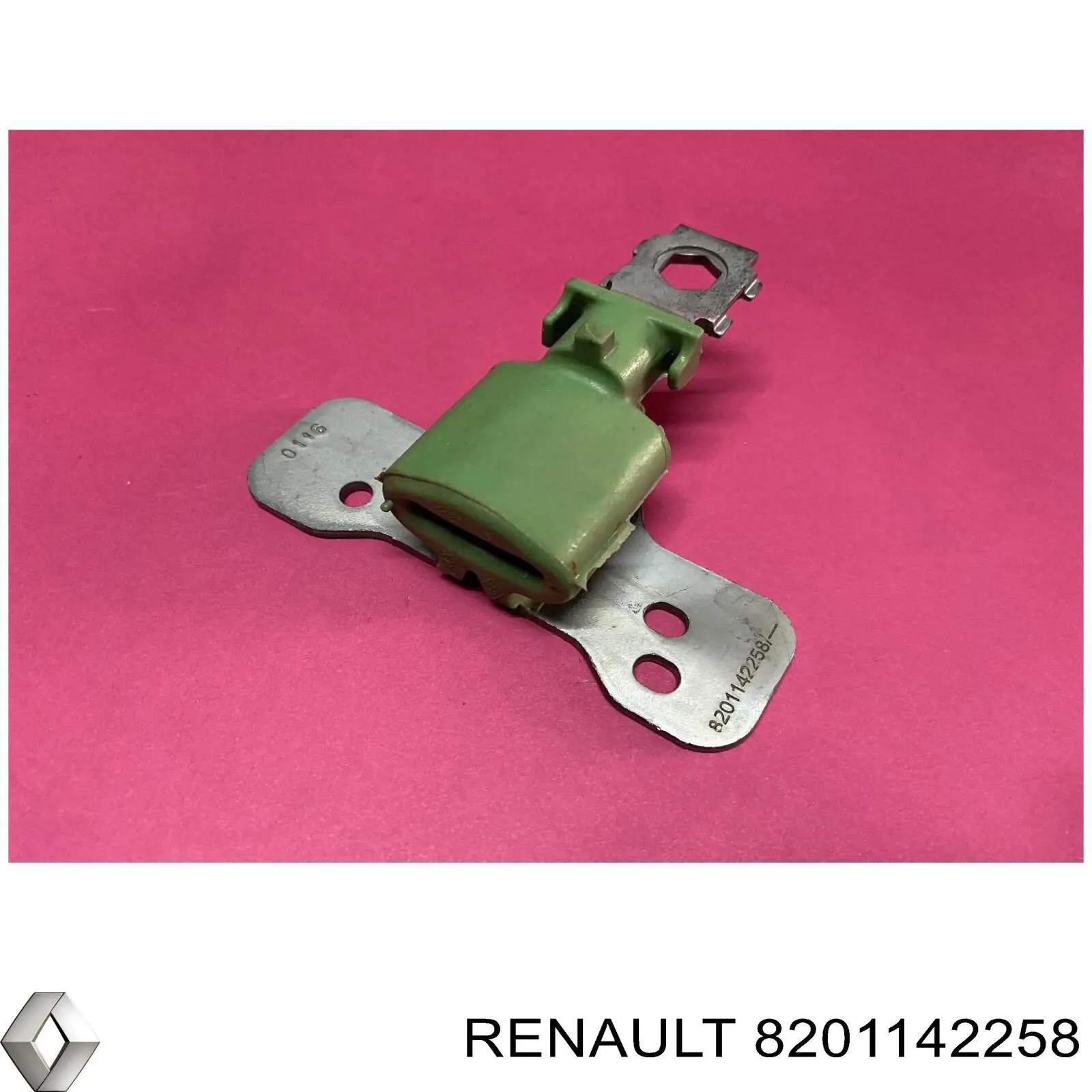 8201142258 Renault (RVI) кронштейн приймальної труби глушника