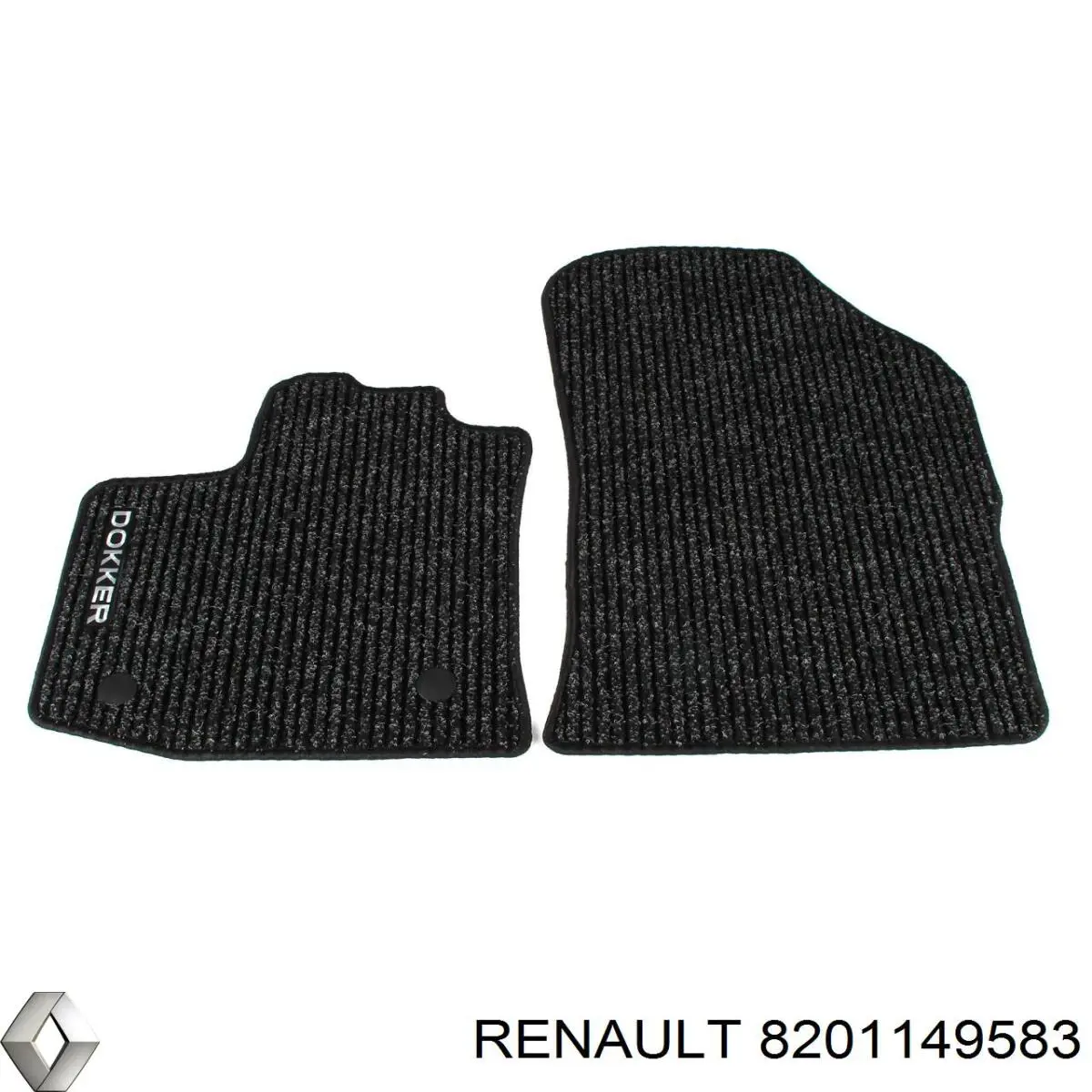 Комплект килимків Renault (RVI) 8201149583 ціна, від 25.85 USD