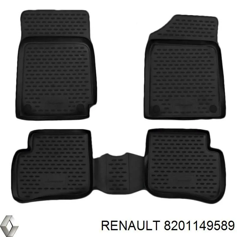 Купити 8201149589 Renault (RVI) Килимки автомобільні