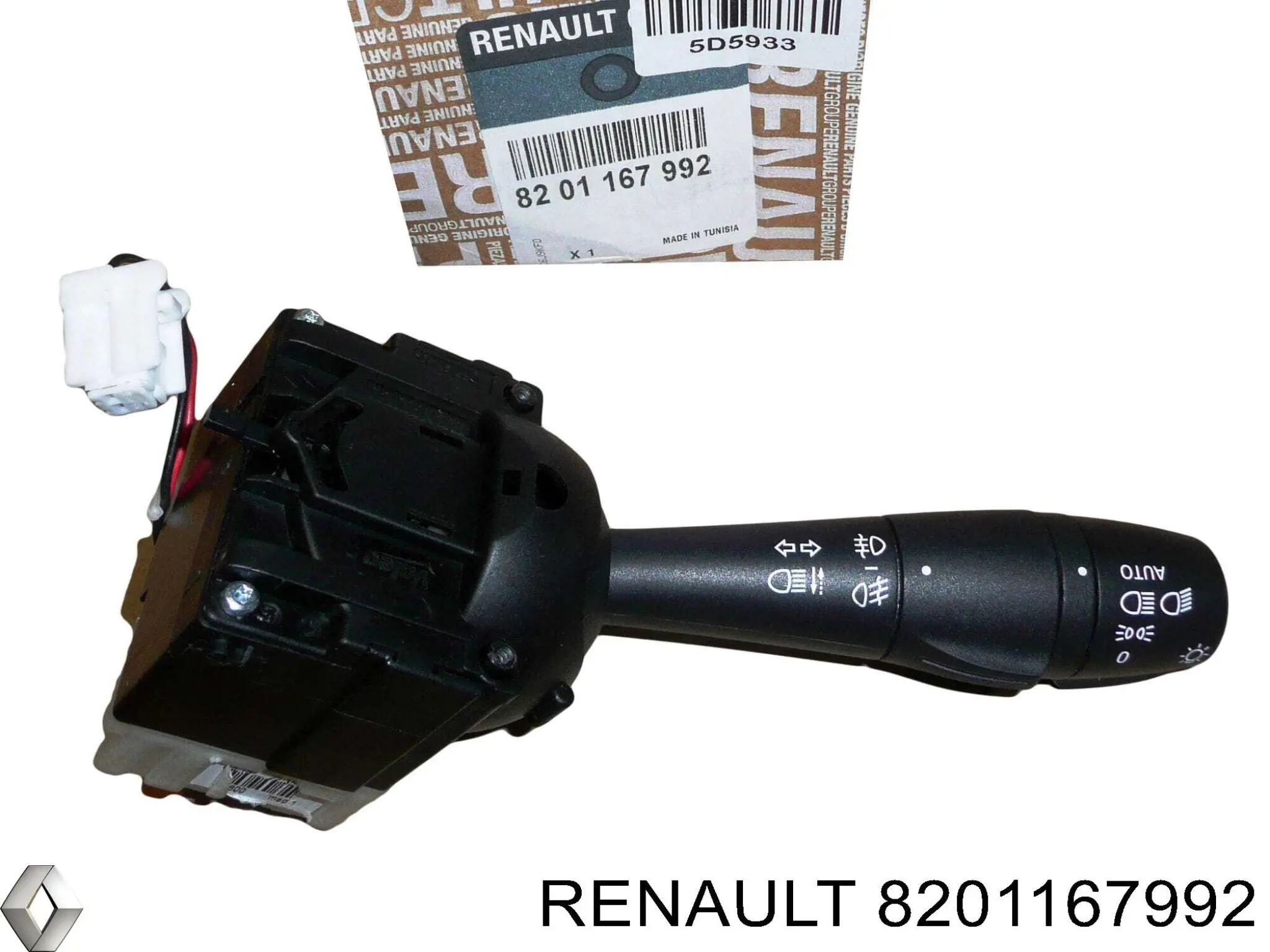 8201167992 Renault (RVI) перемикач підрульовий, лівий