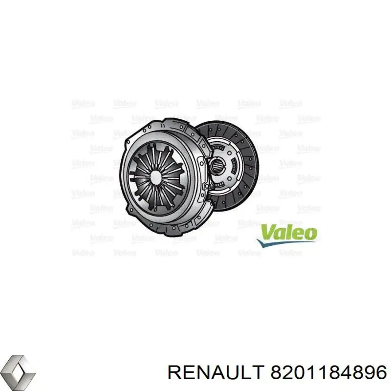 8201184896 Renault (RVI) комплект зчеплення (3 частини)