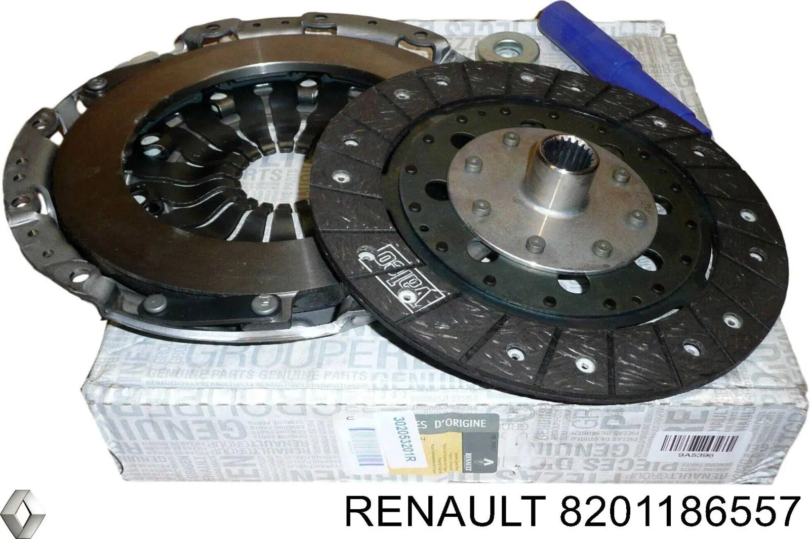Комплект зчеплення (3 частини) Renault (RVI) 8201186557 ціна, від 178.73 USD