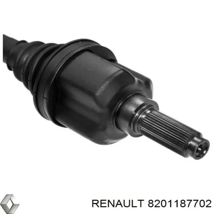 Піввісь передня, права Renault (RVI) 8201187702 ціна, від 317.28 USD