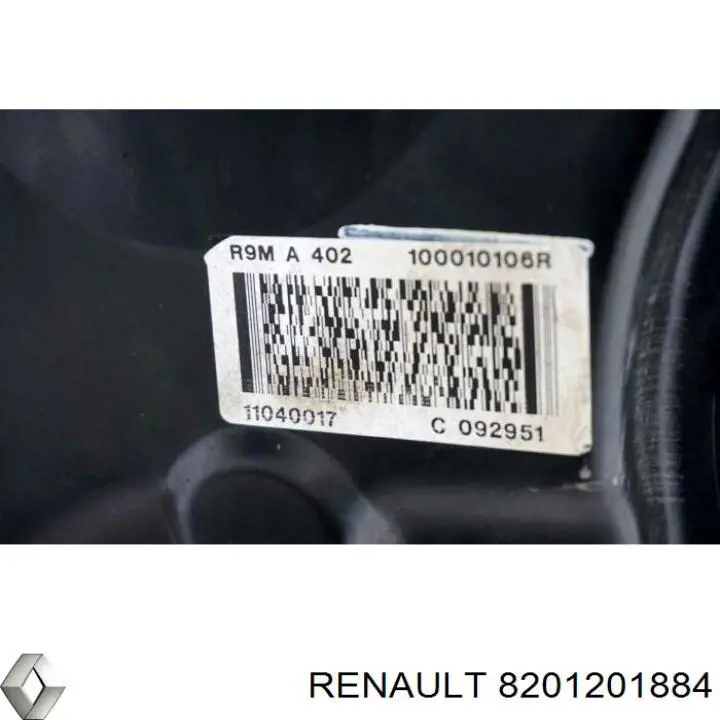ДВЗ Renault (RVI) 8201201884 ціна, від 2045.17 USD