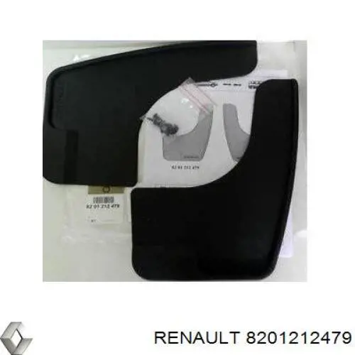 Задні бризковики Renault (RVI) 8201212479 ціна, від 18.32 USD