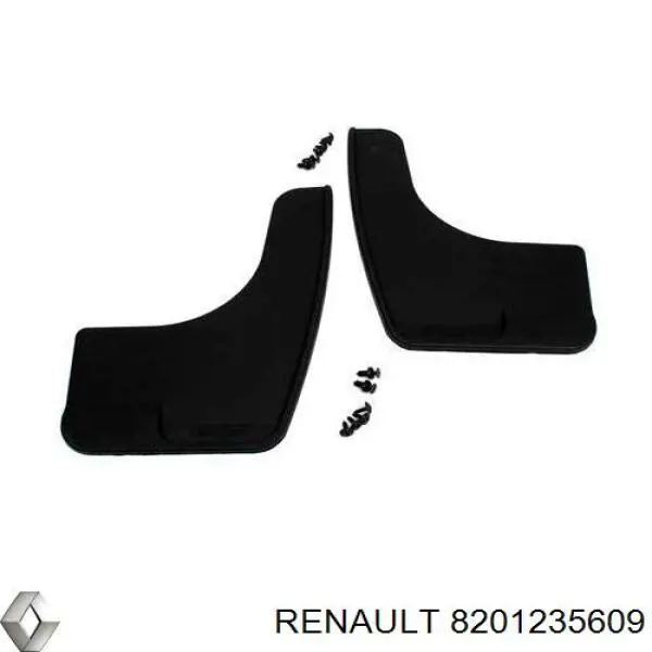 8201235609 Renault (RVI) бризковики передні, комплект