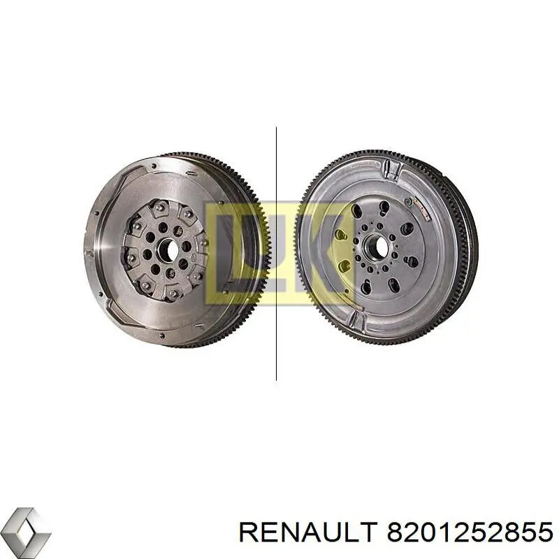 8201252855 Renault (RVI) Демпферний маховик