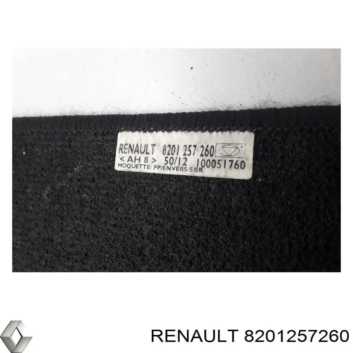 8201257260 Renault (RVI) Килими салону