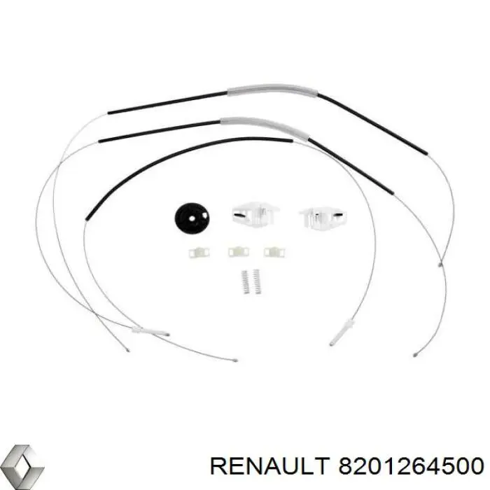 Склопідйомник з електродвигуном Renault (RVI) 8201264500 ціна, від 35.54 USD