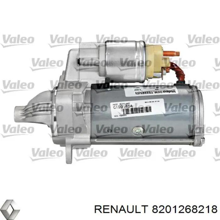 8201268218 Renault (RVI) Стартер двигуна