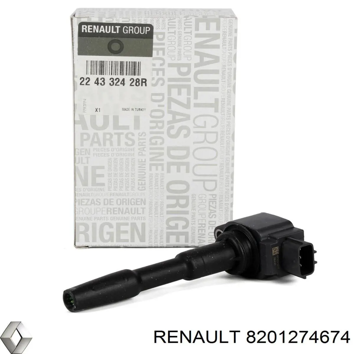 Розширювач крила, комплект 4 шт Renault (RVI) 8201274674