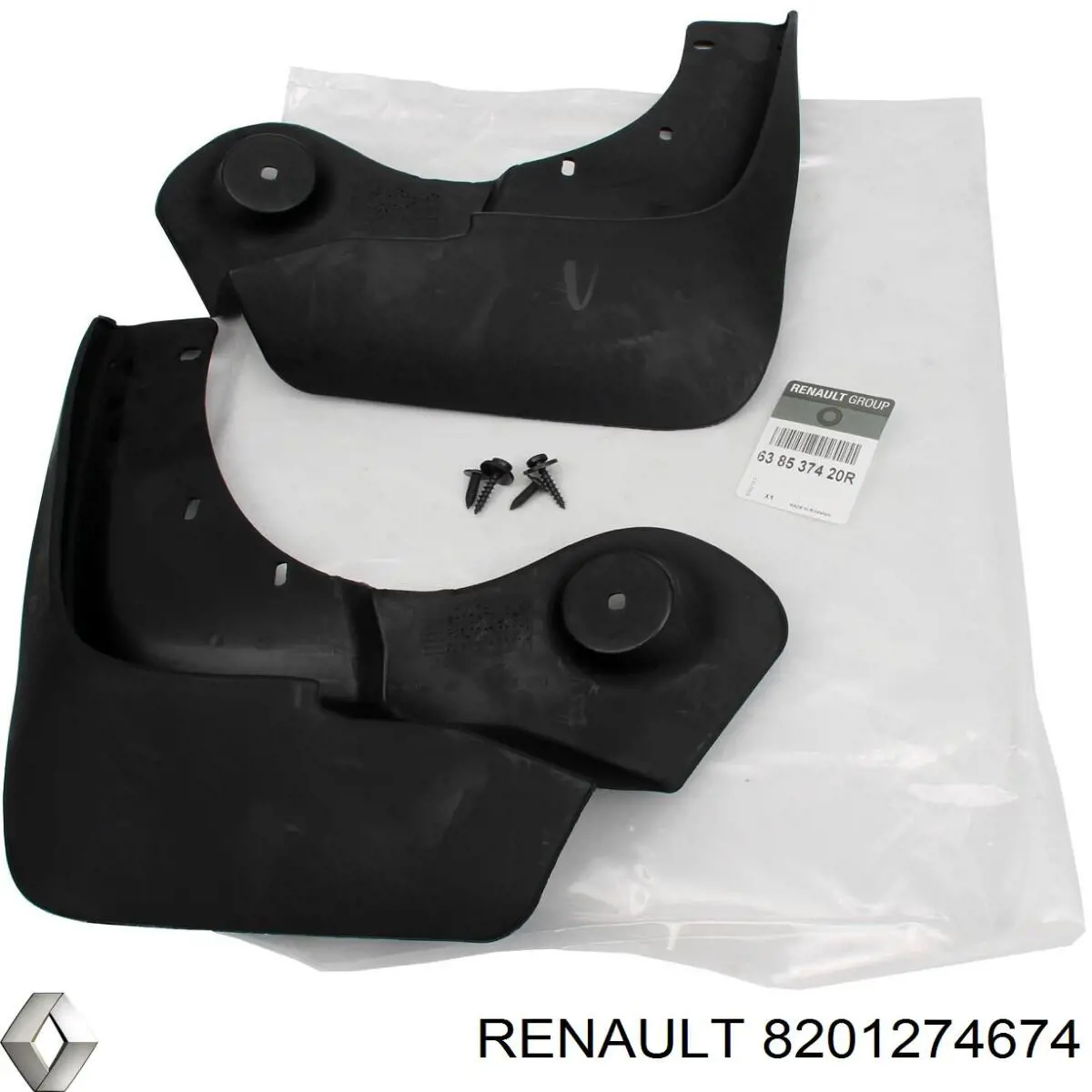 Розширювачі арок Renault (RVI) 8201274674 ціна, від 380.87 USD