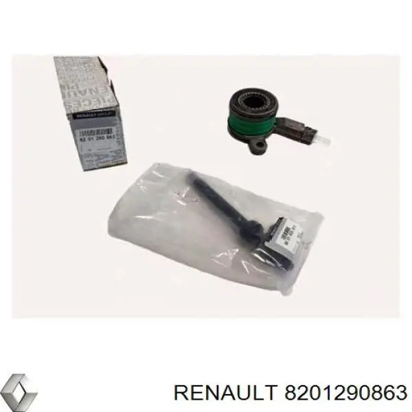 Купити 8201290863 Renault (RVI) Робочий циліндр зчеплення в зборі з витискним підшипником