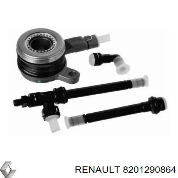 Робочий циліндр зчеплення в зборі з витискним підшипником Renault (RVI) 8201290864 ціна, від 81.81 USD