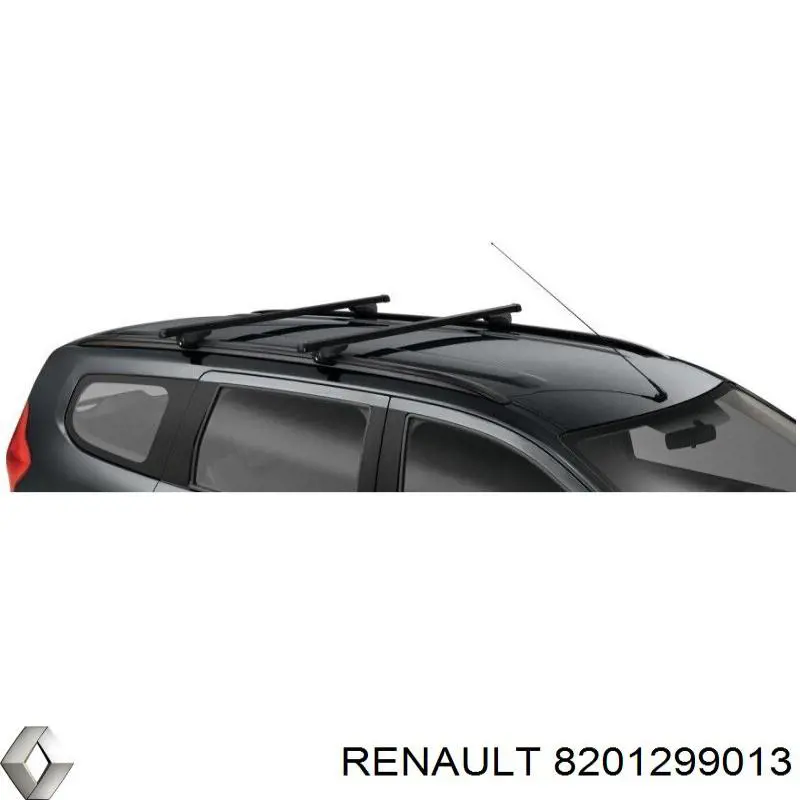Поперечки багажника даху, комплект Renault LODGY (Рено LODGY)
