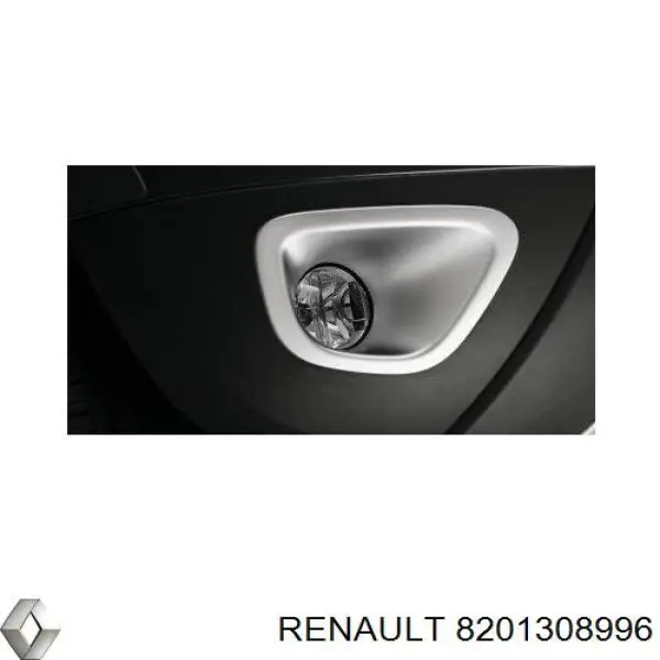 Ободок протитуманки Renault (RVI) 8201308996 ціна, від 58.74 USD