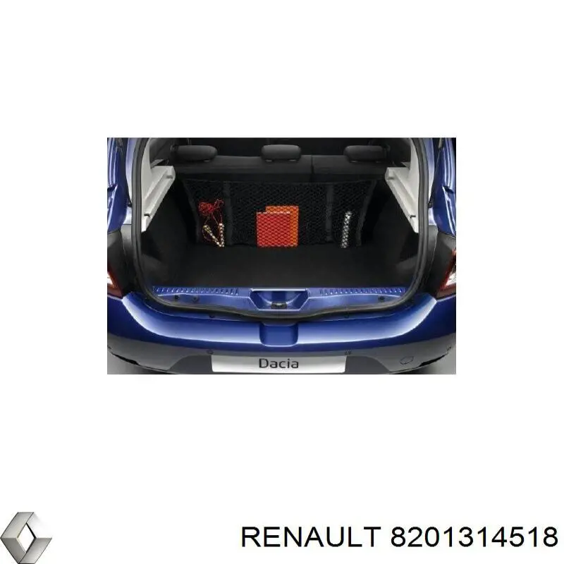 8201314518 Renault (RVI) сітка багажного відсіку