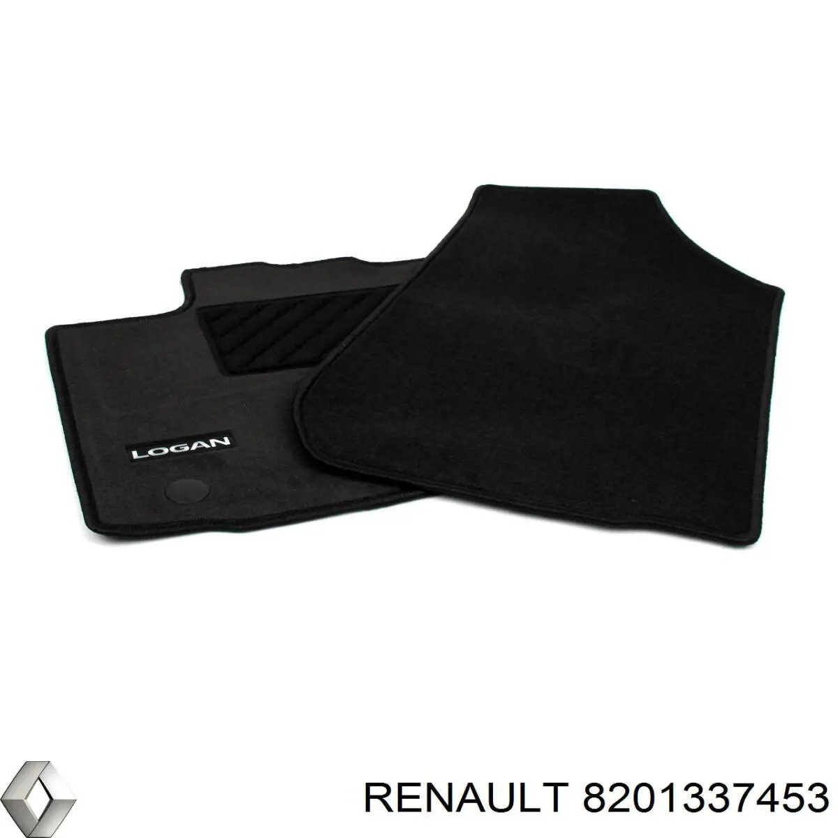 Комплект килимків Renault (RVI) 8201337453 ціна, від 62.32 USD