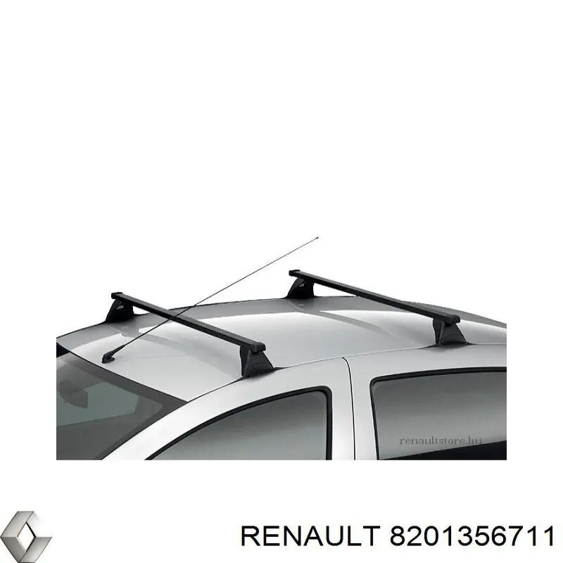 Поперечки багажника даху, комплект Renault (RVI) 8201356711 ціна, від 352.96 USD